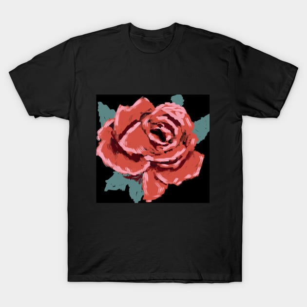 Rosa T-Shirt by deanferr